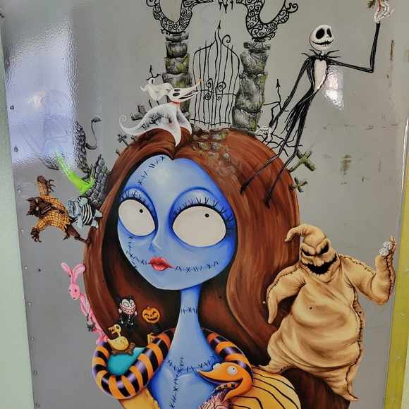 Sally Nightmare before Christmas Original Painting - Picture 8 of 8